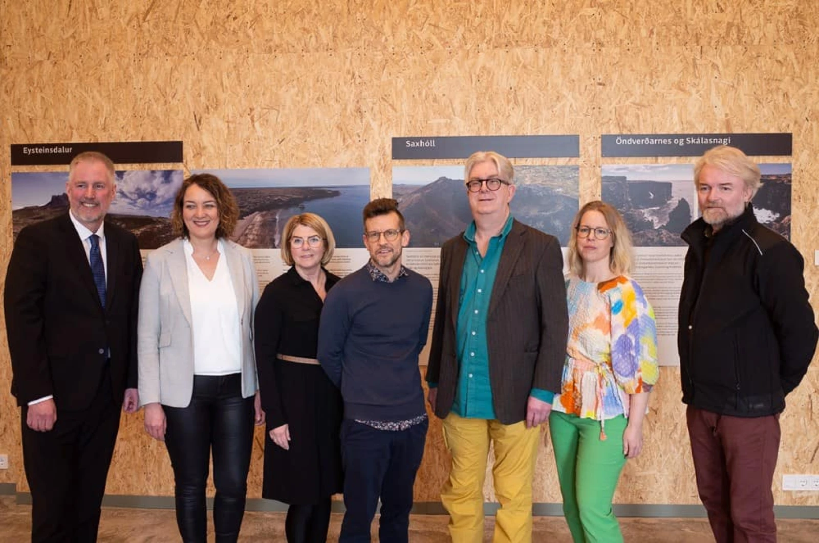 Þjóðgarðsráð: Kristinn Jónasson, formaður þjóðgarðsráðs, Inga Dóra Hrólfsdóttir, Iðunn Bragadóttir, Hákon Ásgeirsson þjóðgarðsvörður, Magnús A. Sigurðsson, Anna Hallgrímsdóttir og Þórður I. Runólfsson