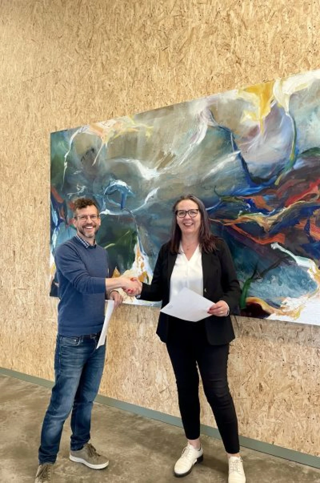 Hákon Ásgeirsson, þjóðgarðsvörður og Hrafnhildur Hallvarðsdóttir, skólameistari.